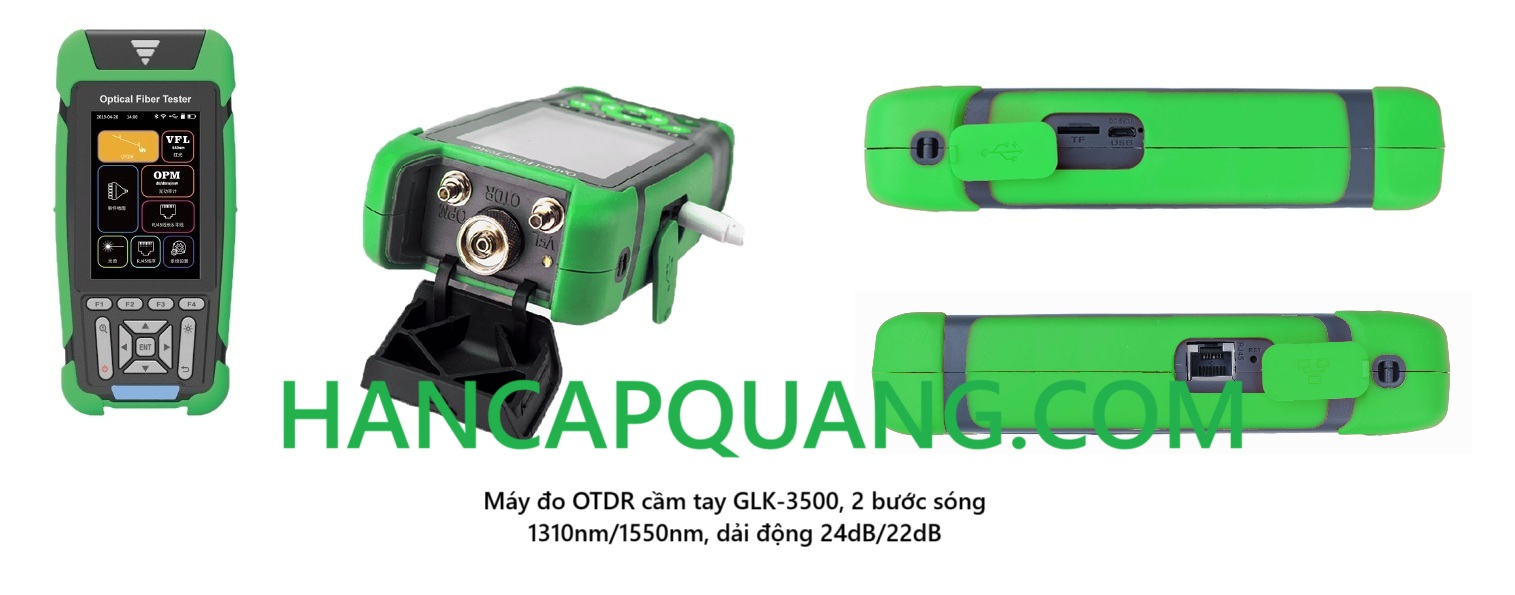 máy đo OTDR cầm tay Grandlink GLK-3500