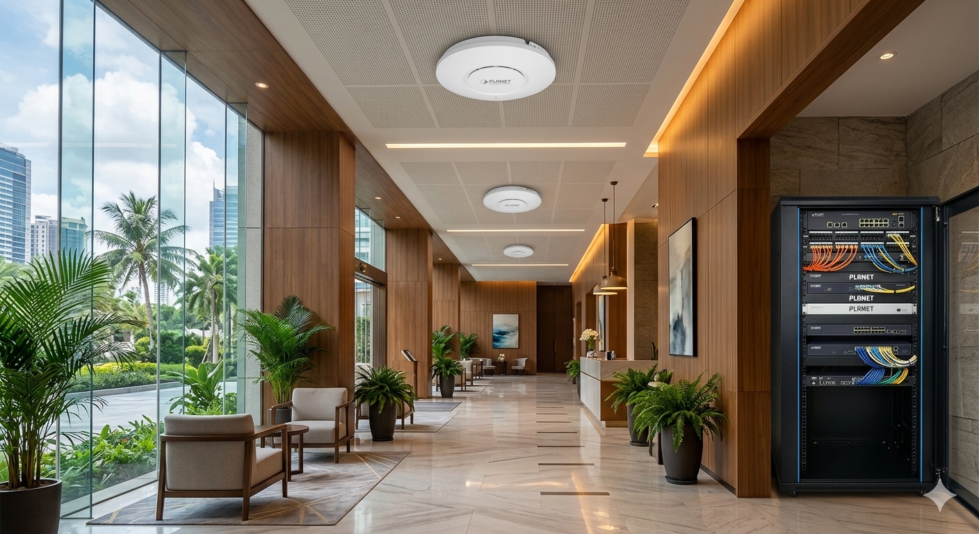 lắp đặt mạng WiFi cho khách sạn và resort